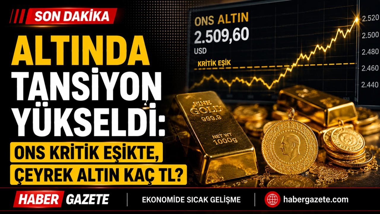 Altında tansiyon yükseldi! Ons kritik eşikte, çeyrek altın kaç TL?