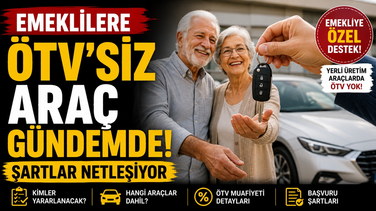 Emeklilere ÖTV’siz araç gündemde! Şartlar netleşiyor