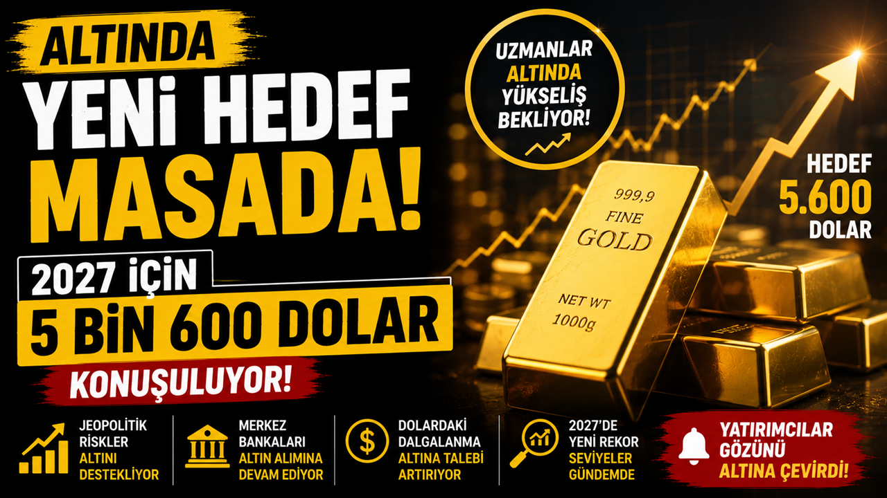 Altında yeni hedef masada: 2027 için 5 bin 600 dolar konuşuluyor
