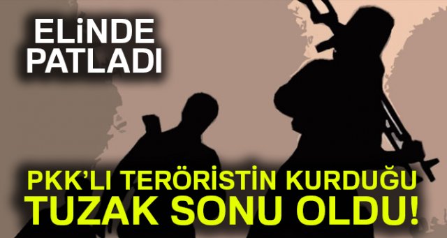 PKK'lı teröristin kurduğu tuzak sonu oldu!