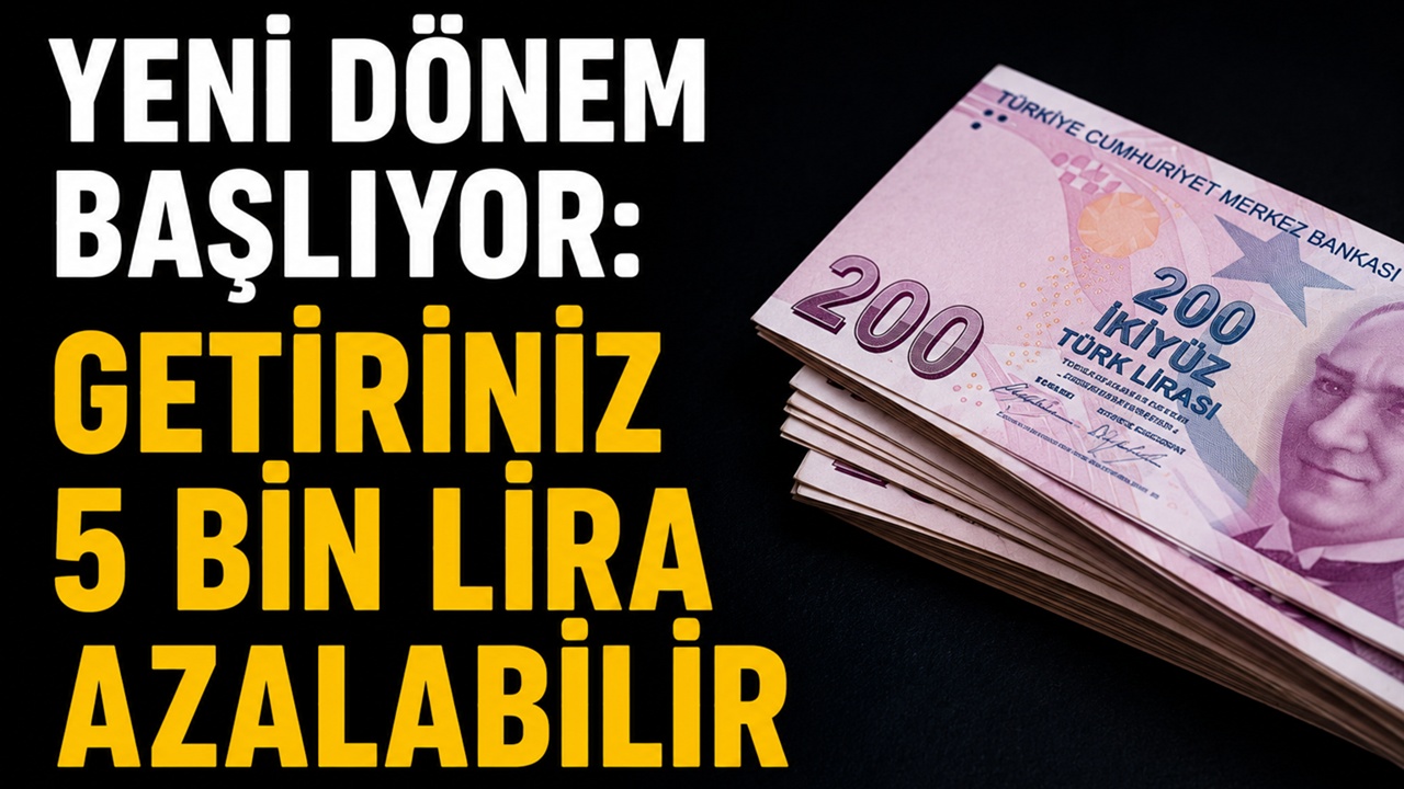 5 bin liralık kayıp. Parası olan herkesi ilgilendiriyor