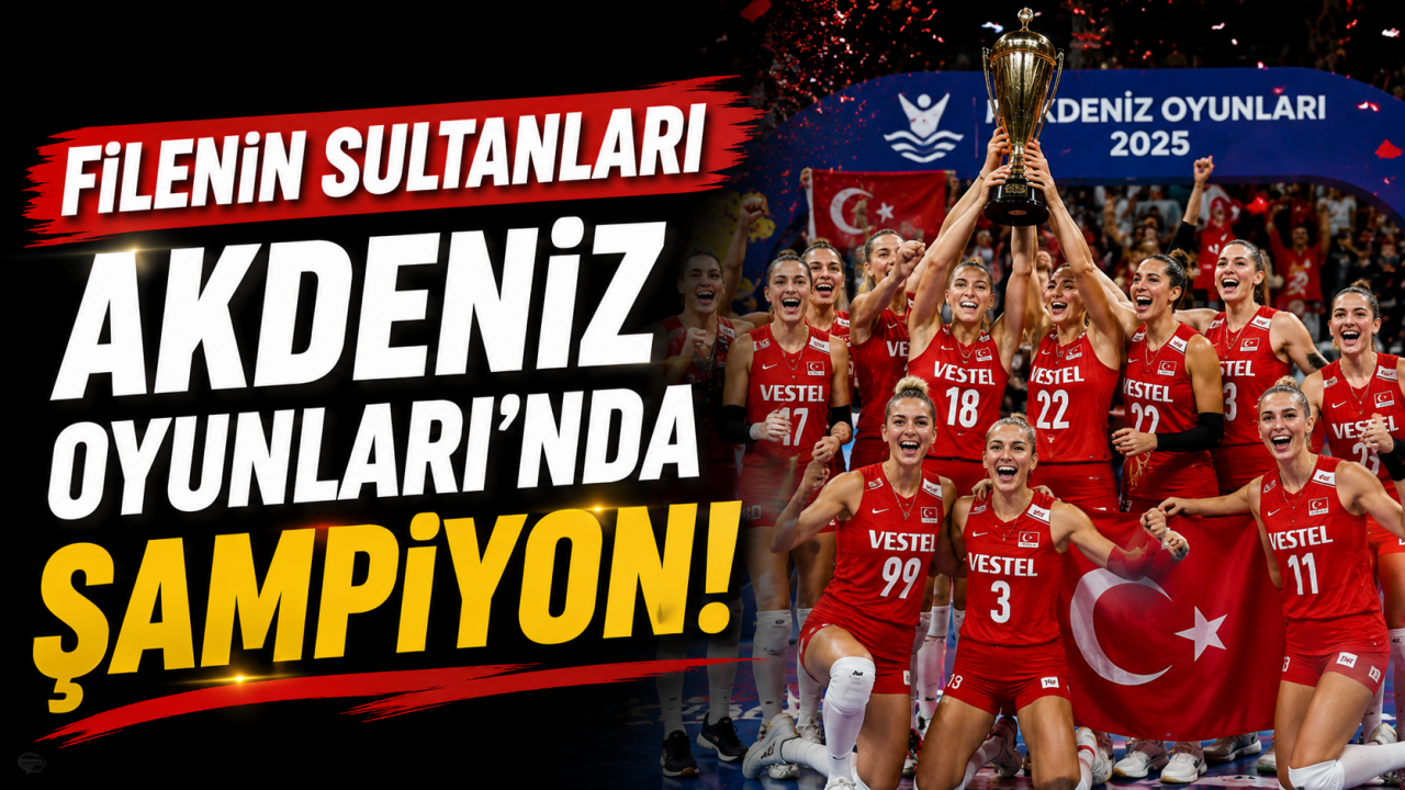 Filenin Sultanları Akdeniz Oyunları’nda şampiyon