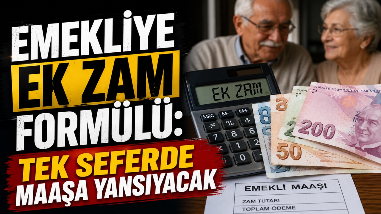 Emekliye ek zam formülü: Tek seferde maaşa yansıyacak