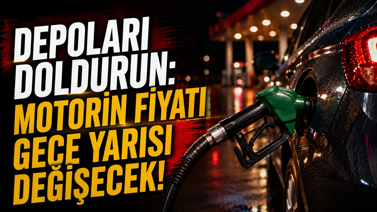 Motorine 3,60 TL zam geliyor