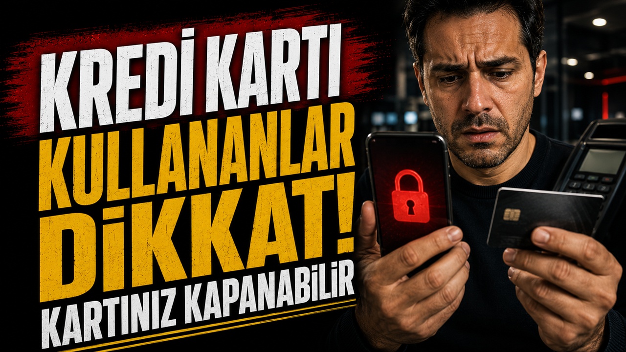 Kredi kartı kullananlar dikkat: Kartınız kapanabilir