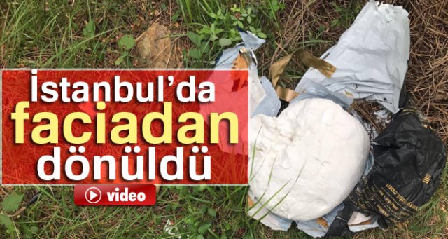 Kartal'da ormanlık alanda 10 kilo A-4 patlayıcı bulundu