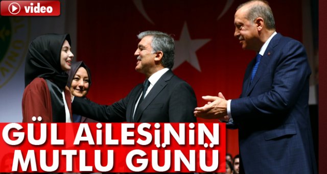 Abdullah Gül’ün gelini de Tıp Fakültesi’nden mezun oldu