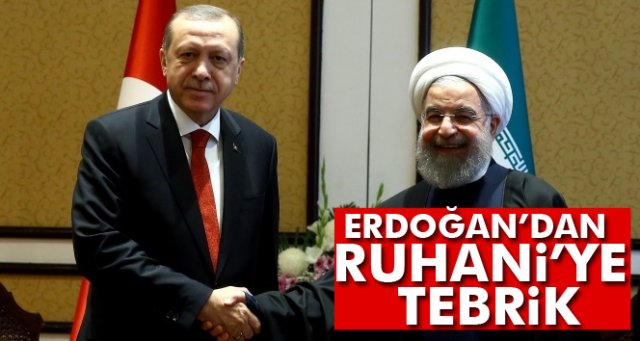 Cumhurbaşkanı Erdoğan Ruhani ile görüştü