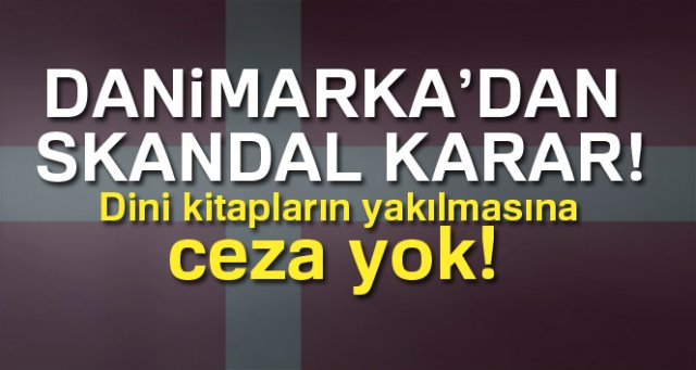 Danimarka, inanca hakaret yasasını yürürlükten kaldırdı