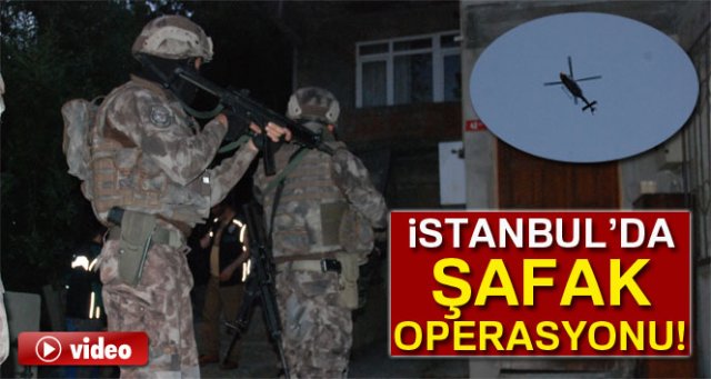 İstanbul’da uyuşturucu tacirlerine şafak operasyonu