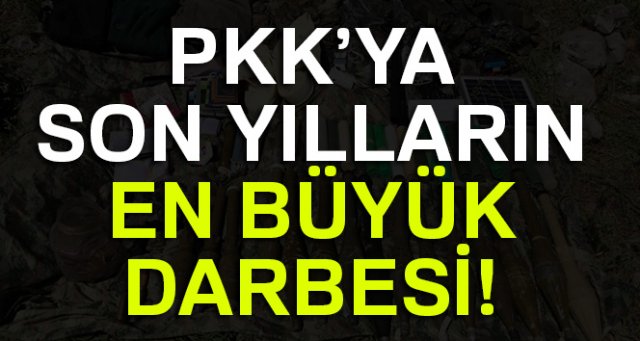 TSK’dan, bölücü terör örgütüne son yılların en büyük darbesi