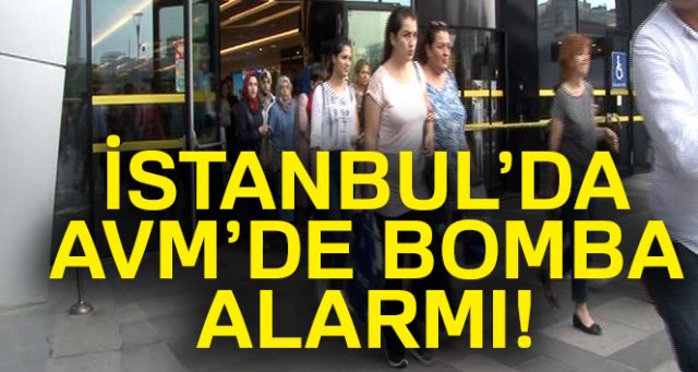 Esenyurt'ta bir AVM'de bomba paniği