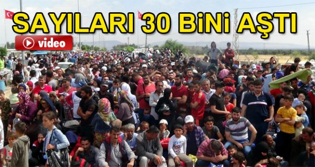 Ülkelerine giden Suriyelilerin sayısı 30 bini aştı