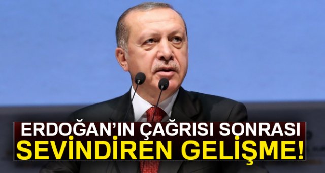 Cumhurbaşkanı Erdoğan'ın çağrısı istihdamı büyütüyor