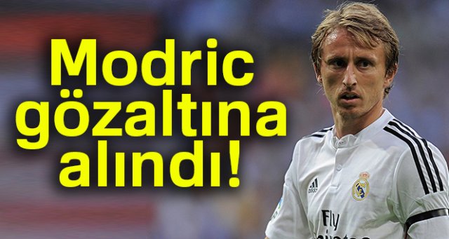 Modric, gözaltına alındı