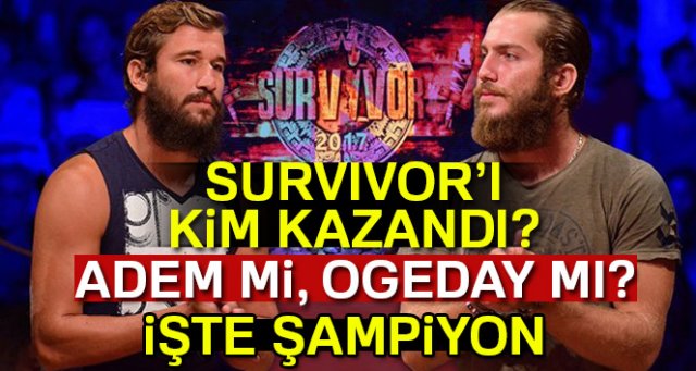 Survivor 2017 birincisi kim, Survivor kim kazandı?