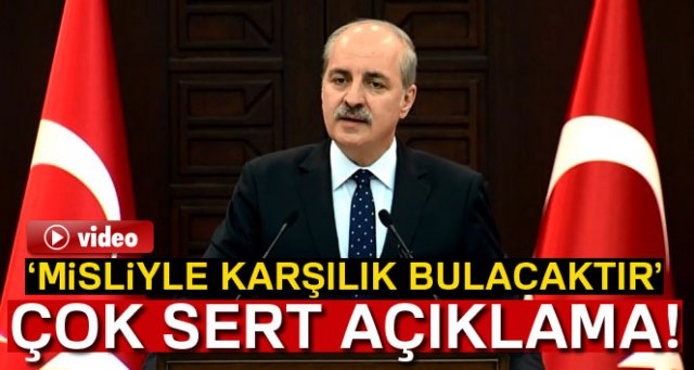 Başbakan Yardımcısı Numan Kurtulmuş’tan Afrin açıklaması