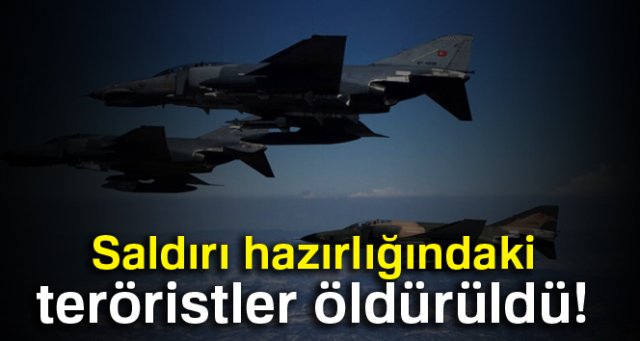 Yüksekova'da saldırı hazırlığındaki 4 terörist öldürüldü