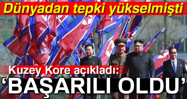 Kuzey Kore: “Kıtalararası balistik füze başarılı oldu”