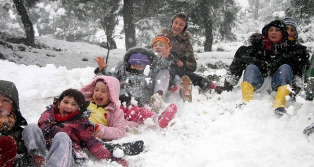 Kırşehir ve Yozgat'ta okullara kar tatili