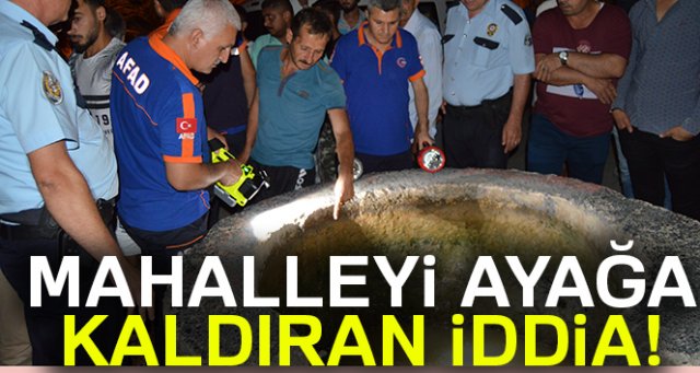 Manisa'da mahalleyi ayağa kaldıran iddia