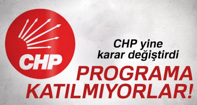 CHP'den 15 Temmuzla ilgili son dakika kararı!