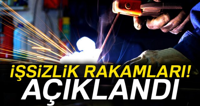 İşsizlik rakamları açıklandı..