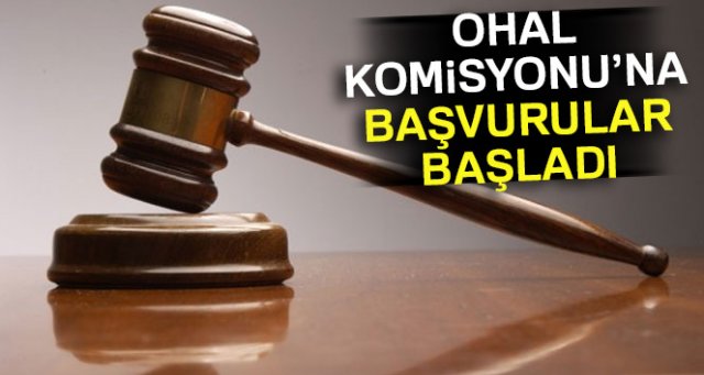 OHAL Komisyonu'na başvurular başladı