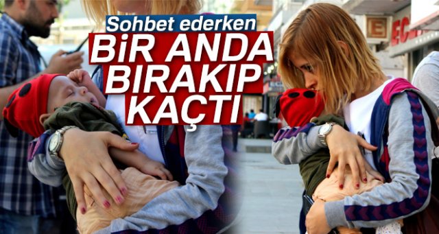 4 aylık kalbi delik bebeğini bırakıp kaçtı