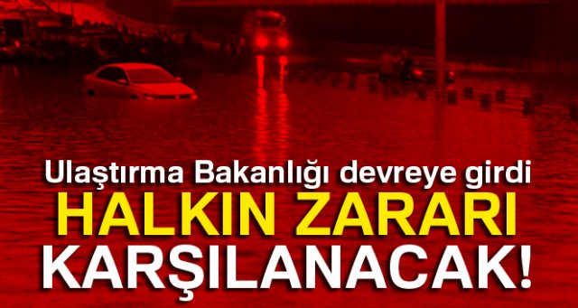 Bakan Arslan’dan İstanbul’daki sel felaketine ilişkin açıklama