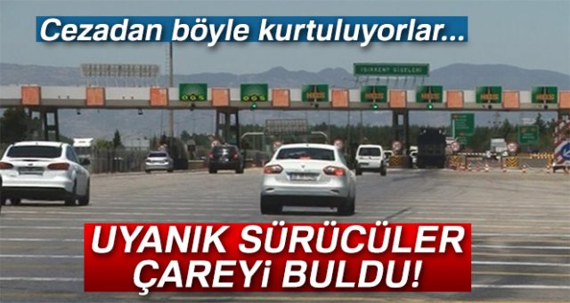 Uyanık sürücüler çareyi beklemekte buldu