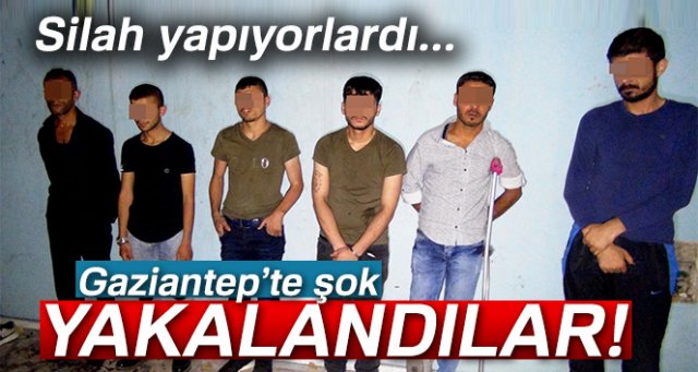 Gaziantep'teki o ev silah imalathanesi çıktı