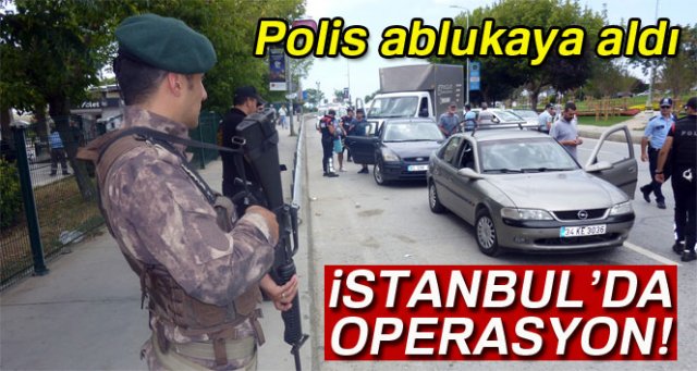 Polis, Anadolu Yakası'nı ablukaya aldı