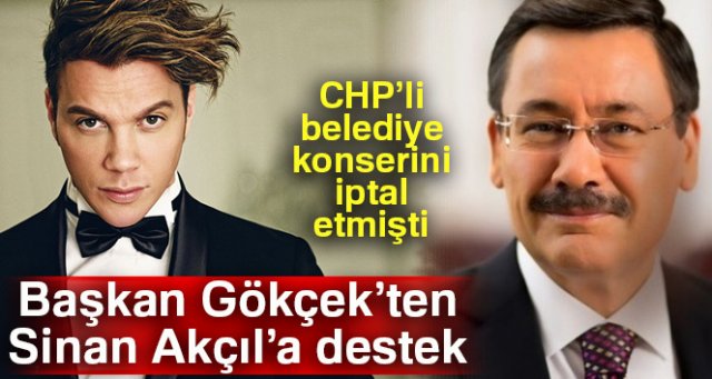 Başkan Gökçek’ten, Sinan Akçıl’a destek