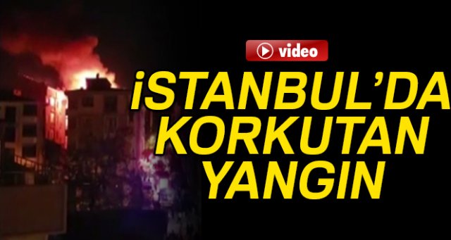 İstanbul Esenyurt'ta korkutan yangın