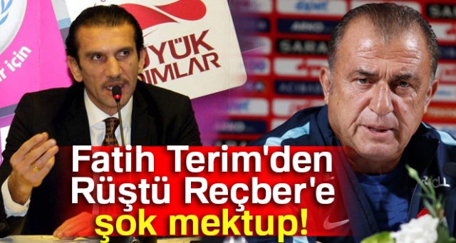 Fatih Terim'den Rüştü Reçber'e cevap