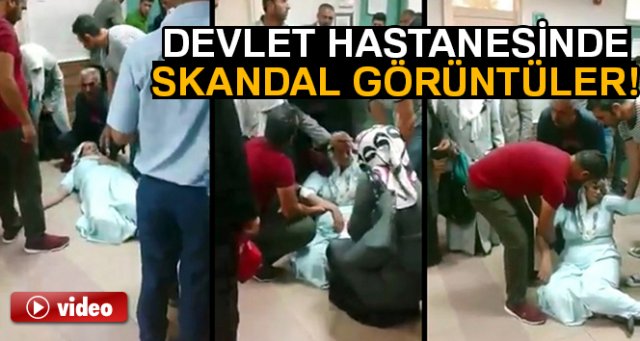 Ağrı Devlet Hastanesi'nde skandal