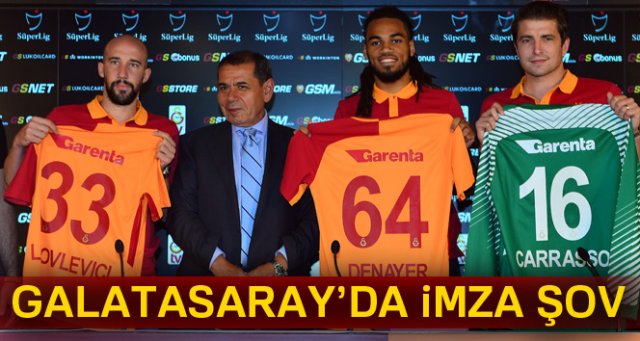 Denayer , Latovlevici ve Carrasso imzayı attı