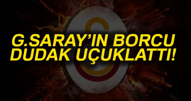 Galatasaray’ın borcu 2 milyar 521 milyon TL - Eylül 2017