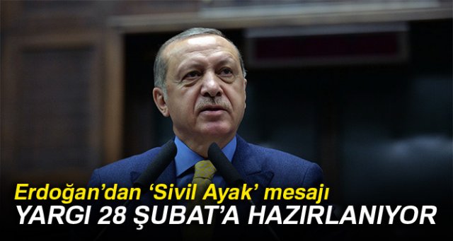 Erdoğan: Yargının belirli bir hazırlığı var