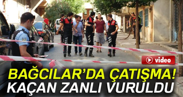 Bağcılar'da uyuşturucu satıcısı polisle çatıştı