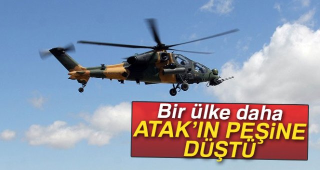 Bir ülke daha ATAK'ın peşine düştü