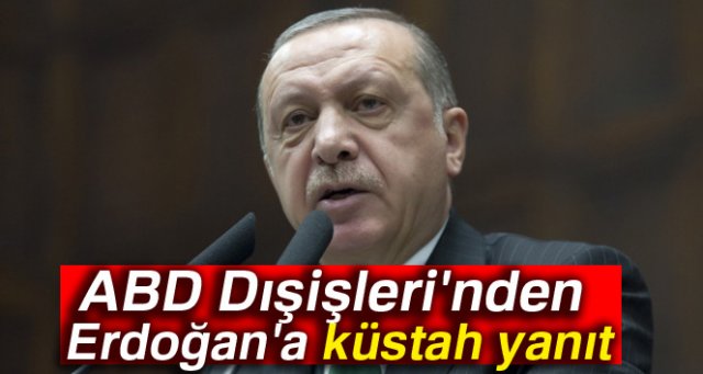 ABD Dışişleri Bakanlığı Sözcüsü Nauert'ten Erdoğan'a yanıt