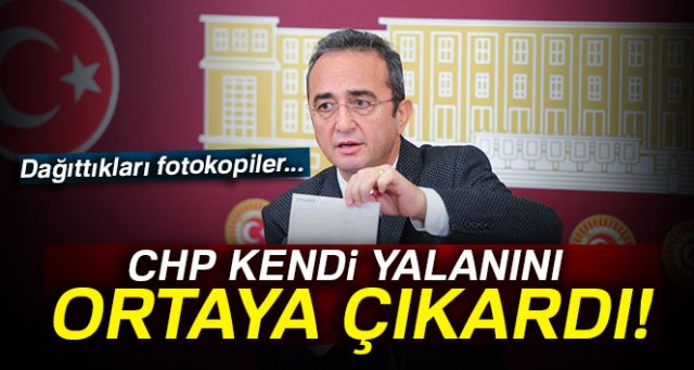 CHP'nin dağıttıkları fotokopiler Kılıçdaroğlu’nu yalanladı