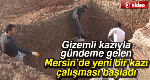 Tarsus’ta yeni bir kazı çalışması başladı