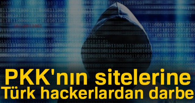 PKK'nın sitelerine Türk hackerlardan darbe