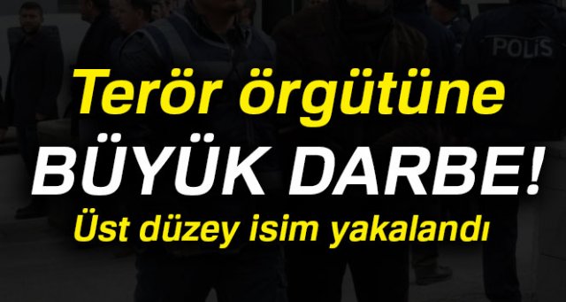 DHKP-C’ye büyük darbe: Üst düzey isim yakalandı