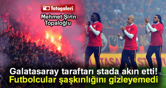 Türk Telekom Stadyumu’ndaki antrenmanı 27 bin 681 kişi izledi