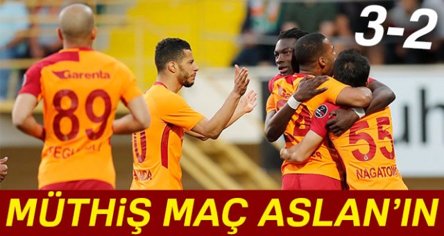 Alanyaspor 2-3 Galatasaray Maçı Özeti