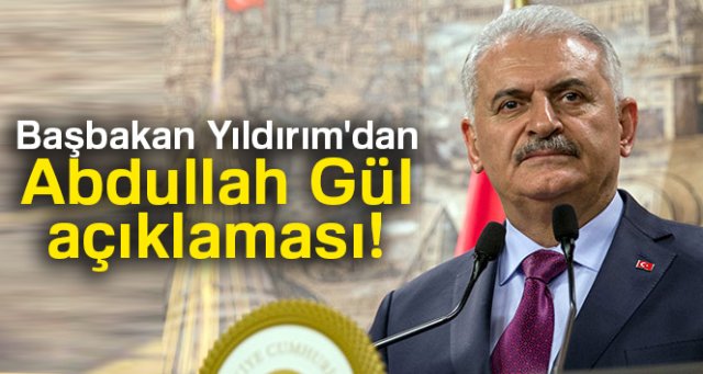 Yıldırım: Abdullah Gül projesi akamete uğradı